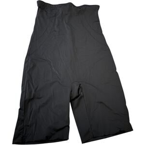 Spanx High-Waisted Mid-Thigh Shorts, Black, Plus Size 3X